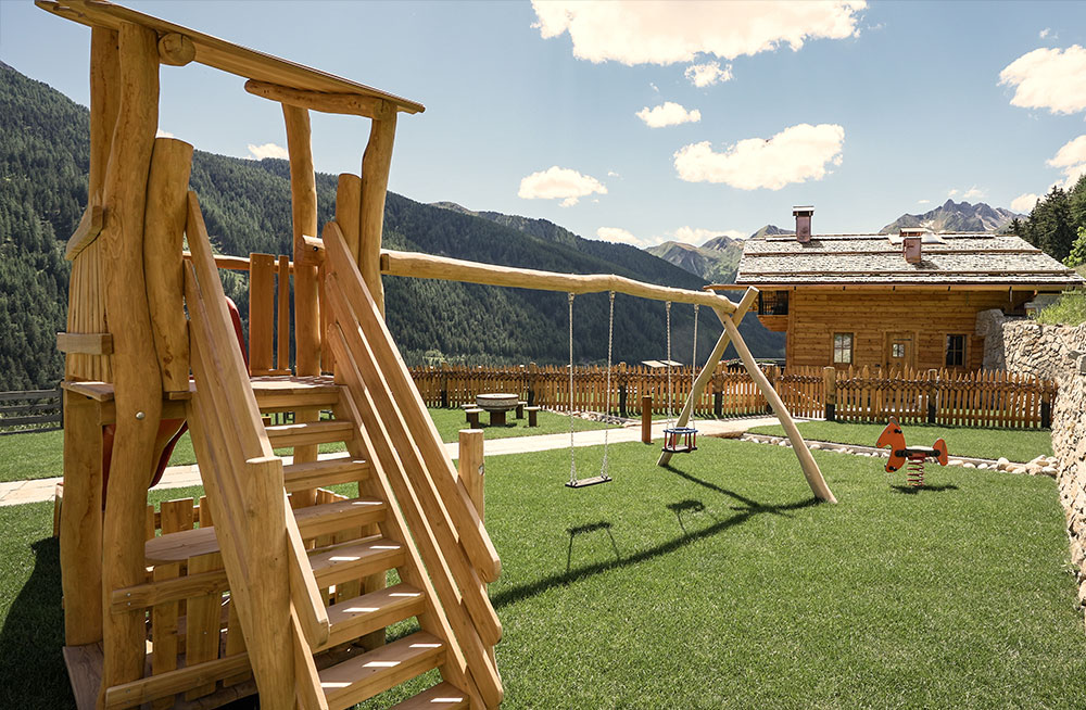 Vacanza in agriturismo in Valle Aurina nel paradiso per bambini del maso Bruneggerhof